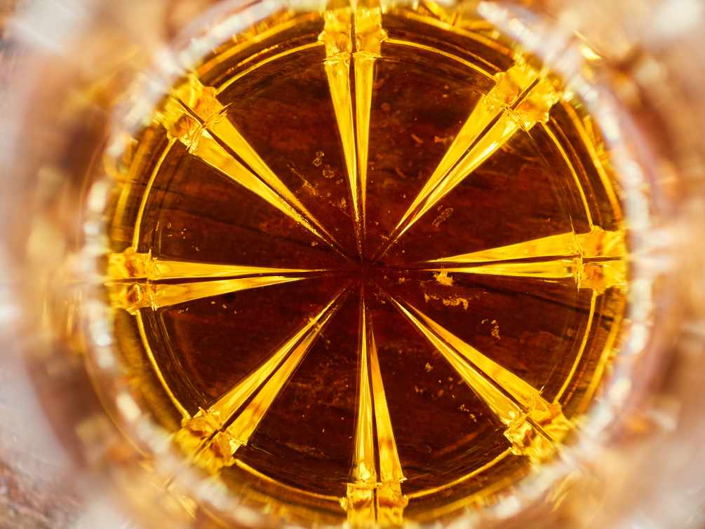 A,Glass,Of,Cognac,With,Alcoholic,Beverages.,Top,View,,Close-up.