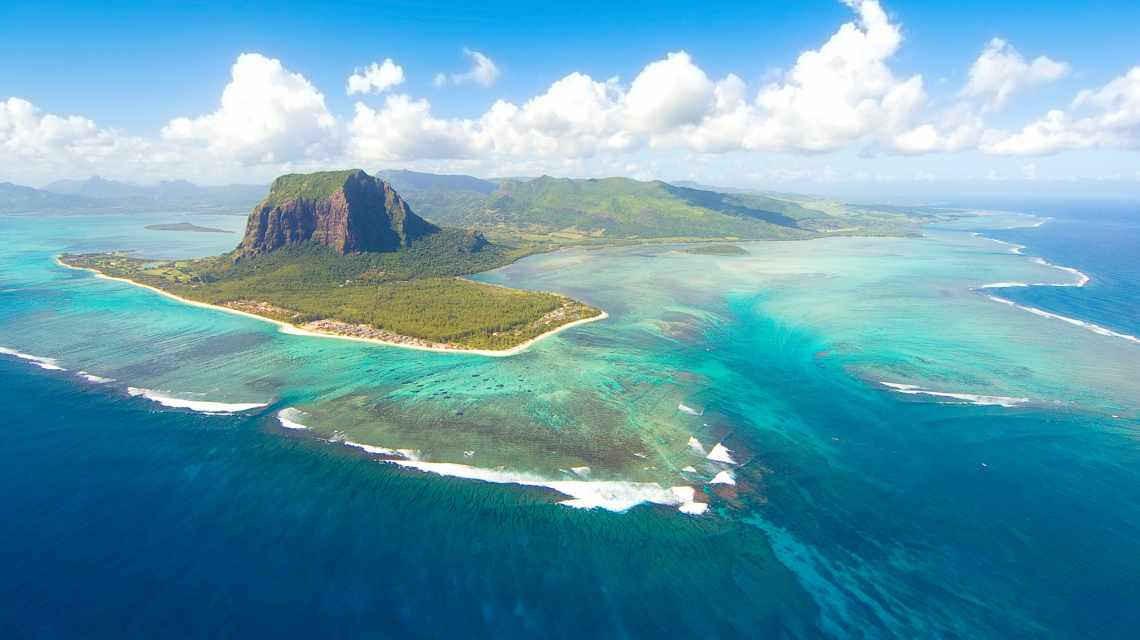 Aerial Mauritius
