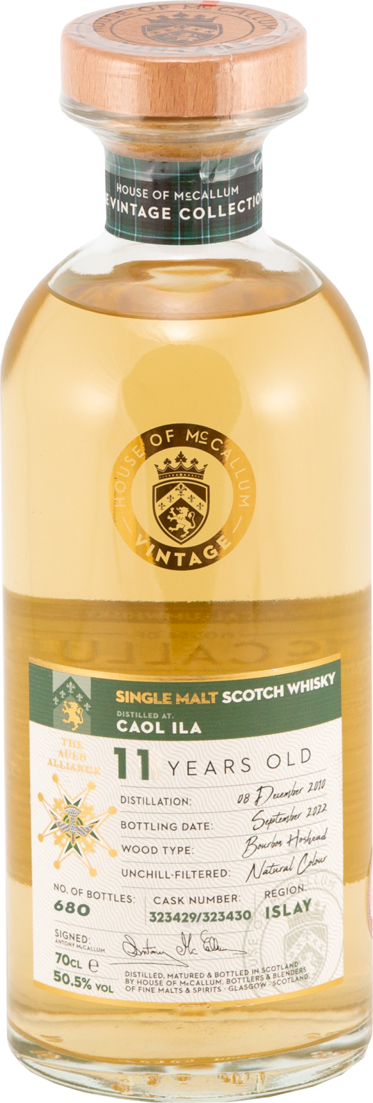 WH3546 - CAOL ILA 11 BOURBON-2022